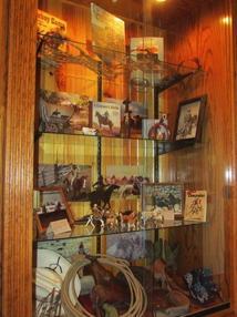 Come by and check it out: Cowboy/ Cowgirl display